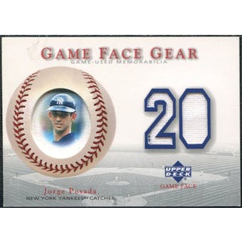 2003 Upper Deck Game Face Gear #JP Jorge Posada