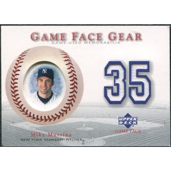 2003 Upper Deck Game Face Gear #MM Mike Mussina