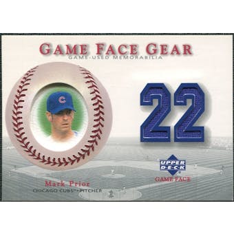 2003 Upper Deck Game Face Gear #MPR Mark Prior
