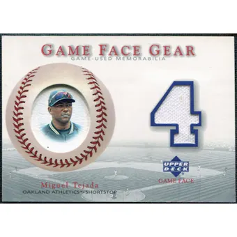 2003 Upper Deck Game Face Gear #MT Miguel Tejada