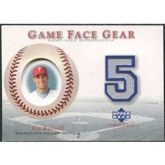 2003 Upper Deck Game Face Gear #PB Pat Burrell