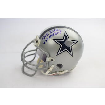 Bob Lilly Dallas Cowboys Autographed Football Mini Helmet (HOF 80) JSA COA #FF49129 (Reed Buy)