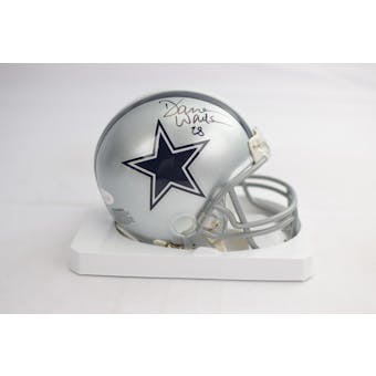 Darren Woodson Dallas Cowboys Autographed Football Mini Helmet JSA COA #WP103383 (Reed Buy)