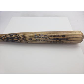 Evan Longoria 2014 Slugger Game Used Baseball Bat (MLB HZ065852)(PSA 1B06194) Cracked, Auto w/ insc (Reed Buy)