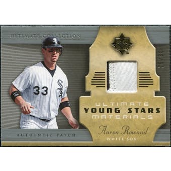 2005 Upper Deck Ultimate Collection Young Stars Materials Patch #AR Aaron Rowand /30