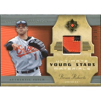 2005 Upper Deck Ultimate Collection Young Stars Materials Patch #BR Brian Roberts /30