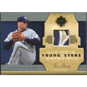2005 Upper Deck Ultimate Collection Young Stars Materials Patch #BS Ben Sheets /30