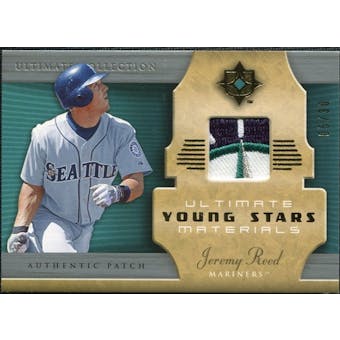 2005 Upper Deck Ultimate Collection Young Stars Materials Patch #JR Jeremy Reed /30