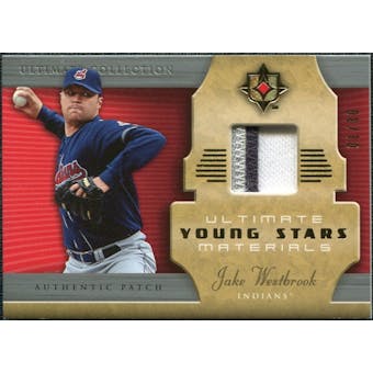 2005 Upper Deck Ultimate Collection Young Stars Materials Patch #JW Jake Westbrook /30