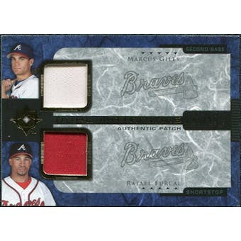 2005 Upper Deck Ultimate Collection Dual Materials Patch #GF Marcus Giles / Rafael Furcal /10