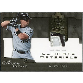 2005 Upper Deck Ultimate Collection Materials Patch #AR Aaron Rowand /25