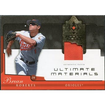 2005 Upper Deck Ultimate Collection Materials Patch #BR Brian Roberts /25
