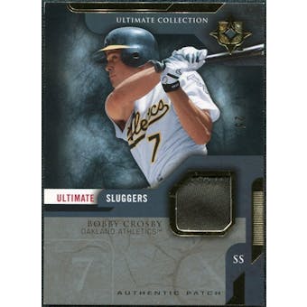 2005 Upper Deck Ultimate Collection Sluggers Patch #BC Bobby Crosby /25