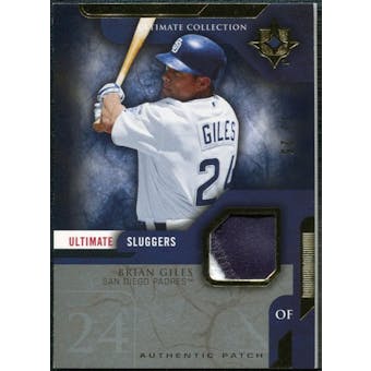 2005 Upper Deck Ultimate Collection Sluggers Patch #BG Brian Giles /25