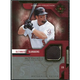 2005 Upper Deck Ultimate Collection Sluggers Patch #JB Jeff Bagwell /25