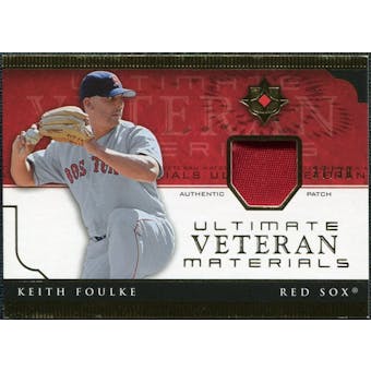 2005 Upper Deck Ultimate Collection Veteran Materials Patch #KF Keith Foulke /30