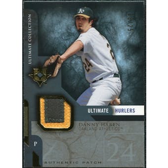 2005 Upper Deck Ultimate Collection Hurlers Patch #DH Danny Haren /25