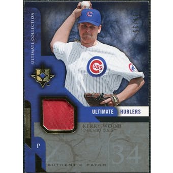 2005 Upper Deck Ultimate Collection Hurlers Patch #KW Kerry Wood /25