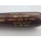 1944 Hall of Fame Induction Louisville Slugger Baseball Bat (Landis) #/500 (Reed Buy)