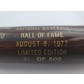 1977 Hall of Fame Induction Louisville Slugger Baseball Bat #/500 (Reed Buy)