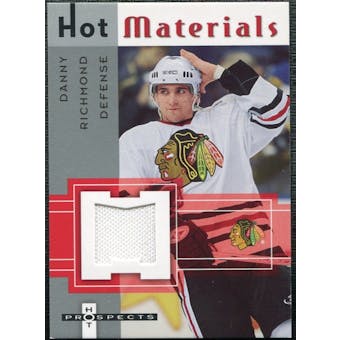 2005/06 Fleer Hot Prospects Hot Materials #HMDR Danny Richmond