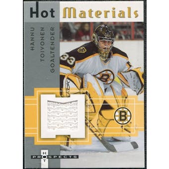 2005/06 Fleer Hot Prospects Hot Materials #HMHT Hannu Toivonen
