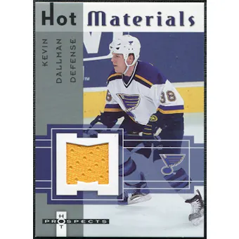 2005/06 Fleer Hot Prospects Hot Materials #HMKD Kevin Dallman