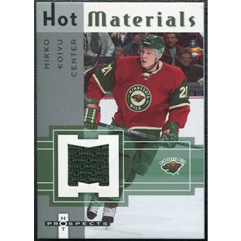 2005/06 Fleer Hot Prospects Hot Materials #HMMK Mikko Koivu