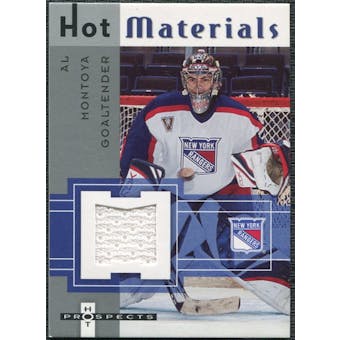 2005/06 Fleer Hot Prospects Hot Materials #HMMO Al Montoya
