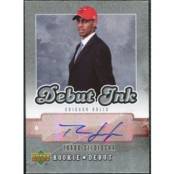 2006/07 Upper Deck Rookie Debut Ink #TS Thabo Sefolosha Autograph