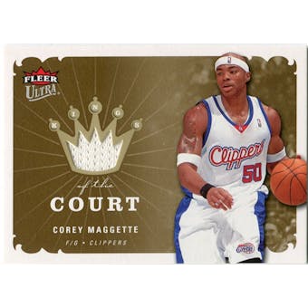 2006/07 Fleer Ultra Kings of the Court #KKCM Corey Maggette
