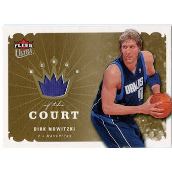 2006/07 Fleer Ultra Kings of the Court #KKDN Dirk Nowitzki