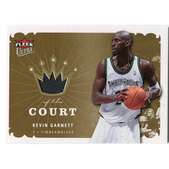 2006/07 Fleer Ultra Kings of the Court #KKKG Kevin Garnett