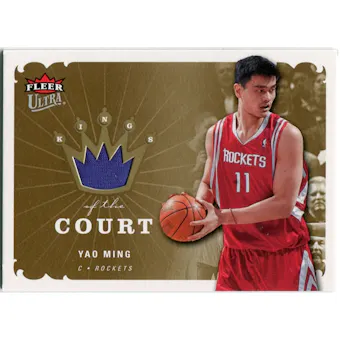 2006/07 Fleer Ultra Kings of the Court #KKYM Yao Ming
