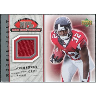 2006 Upper Deck Rookie Debut Jersey #73TE Jerious Norwood