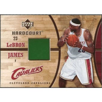 2006/07 Upper Deck Hardcourt Game Floor #20 LeBron James