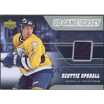 2006/07 Upper Deck Game Jerseys #JSU Scottie Upshall