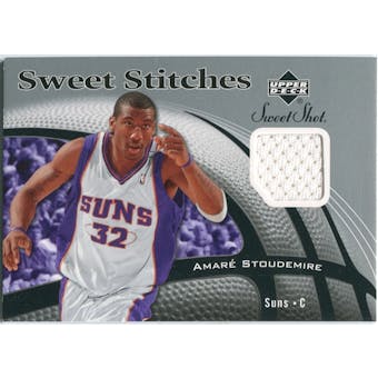 2006/07 Upper Deck Sweet Shot Stitches #AS Amare Stoudemire