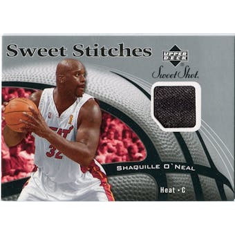 2006/07 Upper Deck Sweet Shot Stitches #SO Shaquille O'Neal