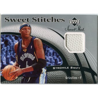 2006/07 Upper Deck Sweet Shot Stitches #SS Stromile Swift
