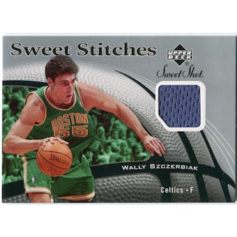 2006/07 Upper Deck Sweet Shot Stitches #WS Wally Szczerbiak