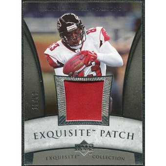2006 Upper Deck Exquisite Collection Patch Silver #EPAC Alge Crumpler /50