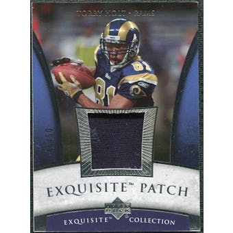 2006 Upper Deck Exquisite Collection Patch Silver #EPHO Torry Holt /50