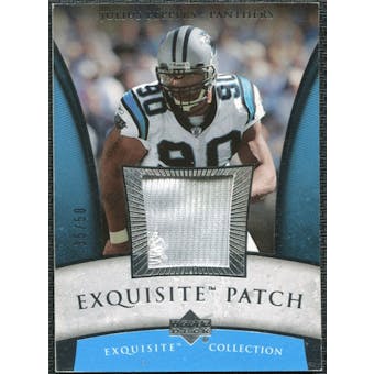 2006 Upper Deck Exquisite Collection Patch Silver #EPJP Julius Peppers /50