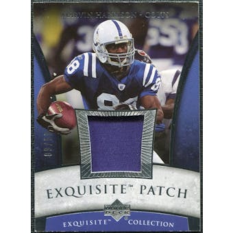 2006 Upper Deck Exquisite Collection Patch Silver #EPMH Marvin Harrison /50