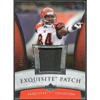 2006 Upper Deck Exquisite Collection Patch Silver #EPTH T.J. Houshmandzadeh /50