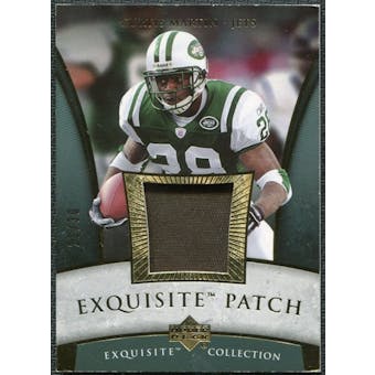 2006 Upper Deck Exquisite Collection Patch Gold #EPCM Curtis Martin /30
