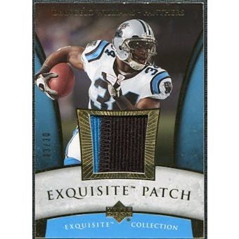 2006 Upper Deck Exquisite Collection Patch Gold #EPDW DeAngelo Williams /30