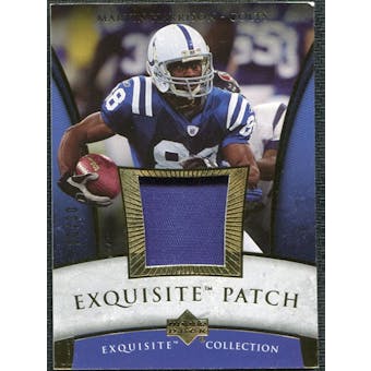 2006 Upper Deck Exquisite Collection Patch Gold #EPMH Marvin Harrison /30
