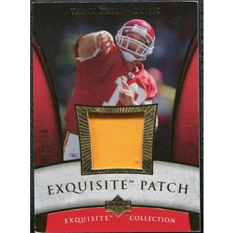 2006 Upper Deck Exquisite Collection Patch Gold #EPTG Trent Green /30